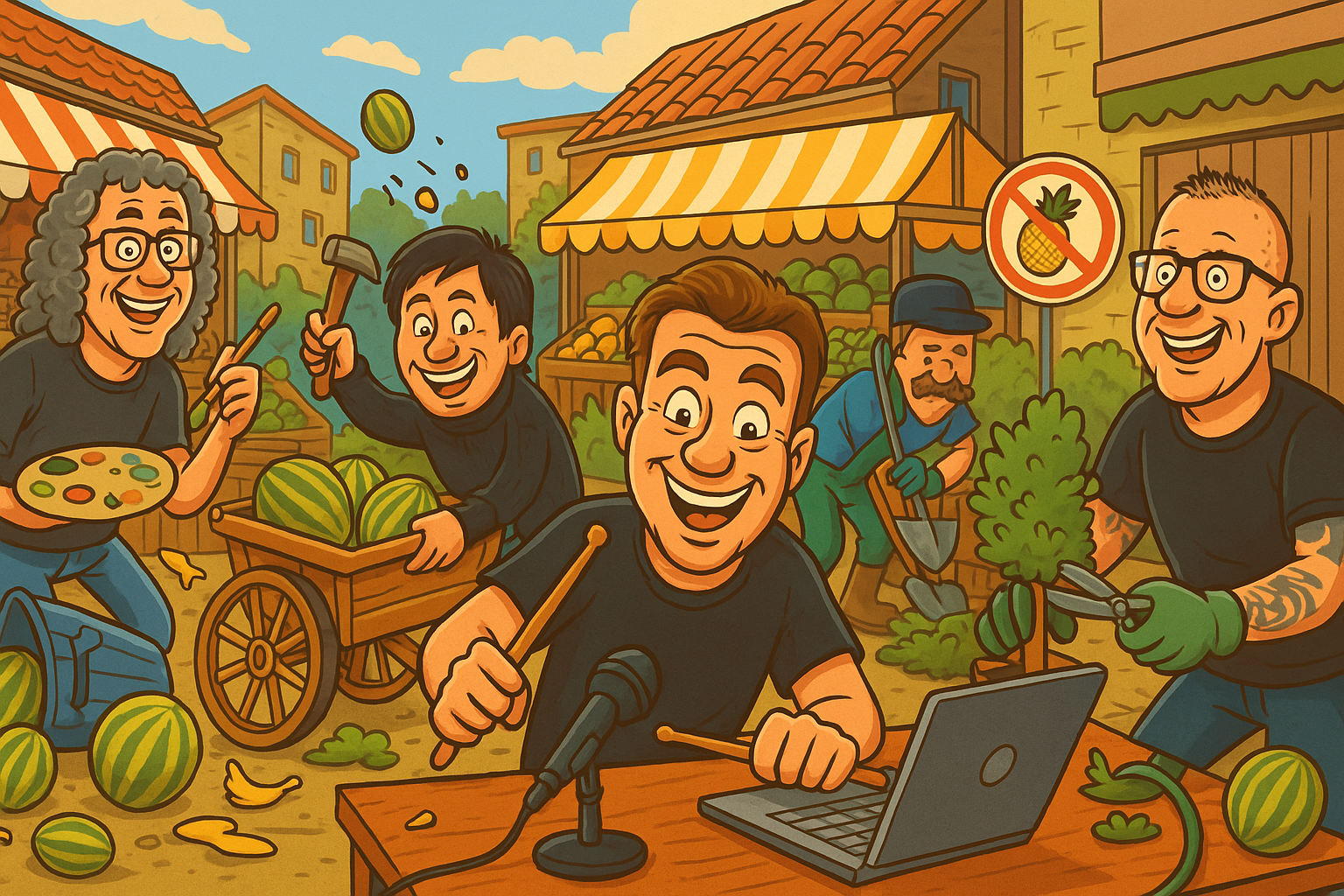 De Raggende Fruitkar